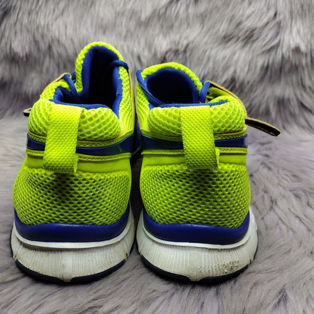 Nike Free Trainer 5.0 Sneakers Mens Size 10.5 Blue Green Neon 579809-700 - Picture 5 of 8